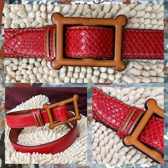 Post & Co. Real Python Belt - Picture 4 of 4